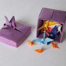 Origami Crane Box